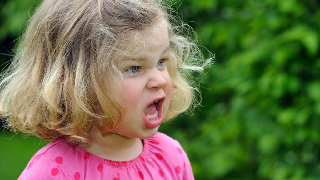 angry child