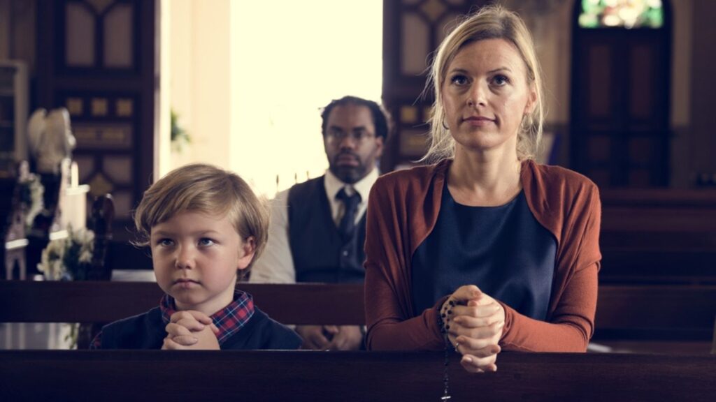 Church People Believe Faith Religious Family