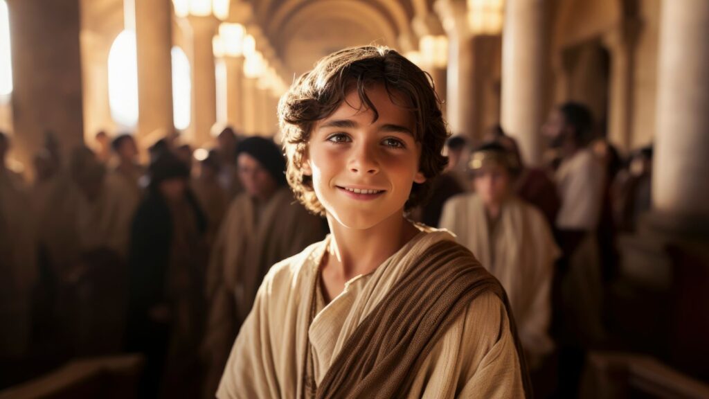 jesus in temple
