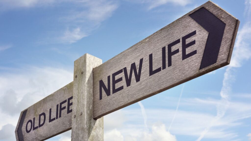 New life concept for fresh start, new year resolution, dieting and healthy lifestyle