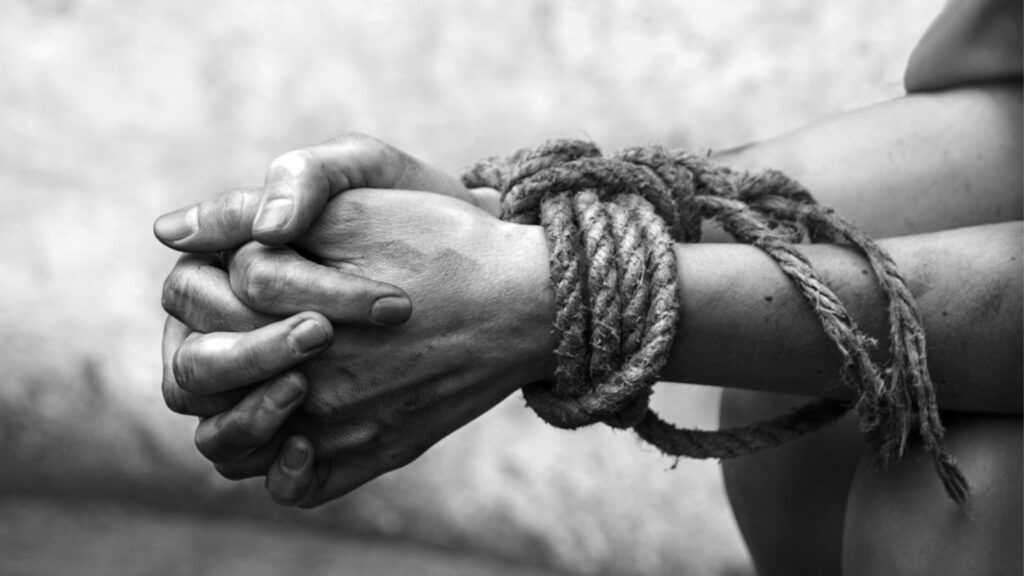 fist right ask god religion faith belief help hope white text space. Adult pain pressure old string cord lock bind wrist young sad stress lady restrain addict