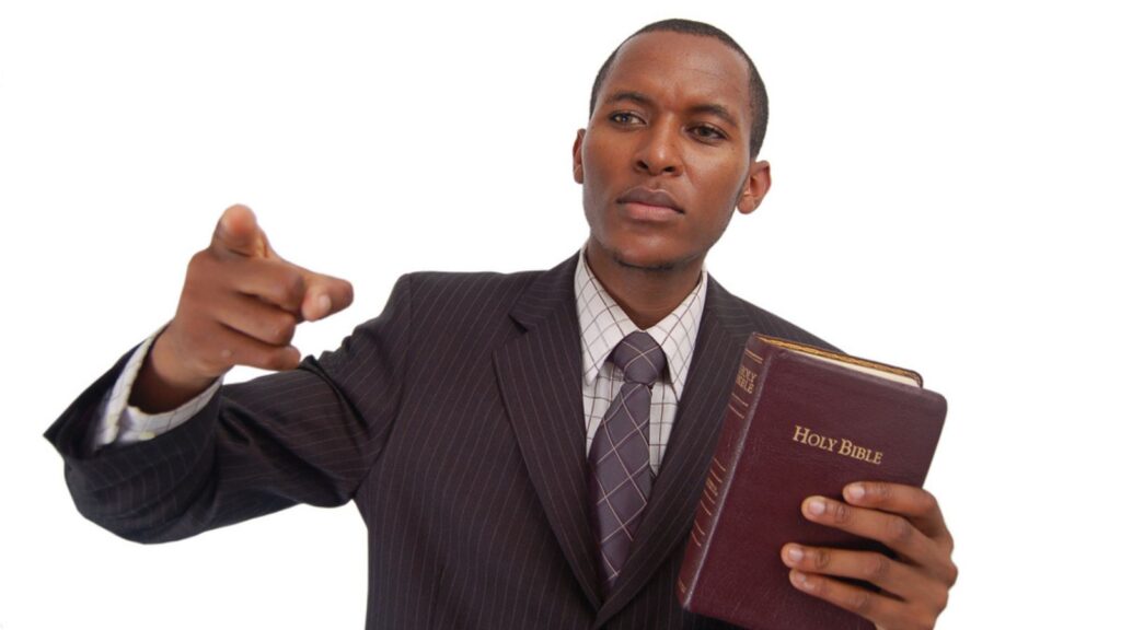 pastor preaching holding bible,sermon preaching